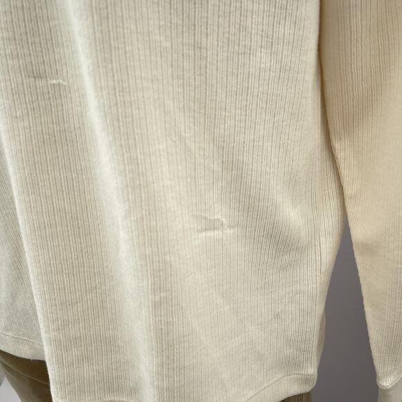 NWT Madewell Textured Long Sleeve Henley Tee Lighthouse Men's Size Medium - Picture 9 of 16